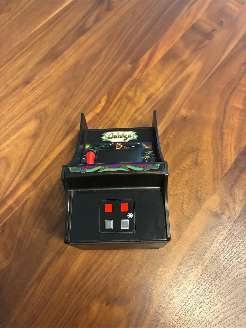 Arcade Galaga Mini Arcade Machine - Black with Red Controls